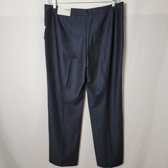 Jones Studio Separates Gray Classic Fit Career Work Wear Straight Leg Pants 16 - Picture 3 of 9